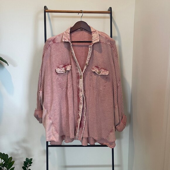 Free People FP One Scout Shacket Jacket in Arizona - Picture 7 of 7